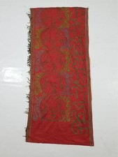 Antique Embroidered Textile Fragment 126x56cm