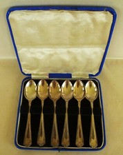 Set of 6 Silver Plated Deco