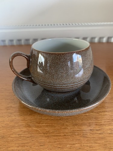Denby greystone porcelain - porcelain, cup
