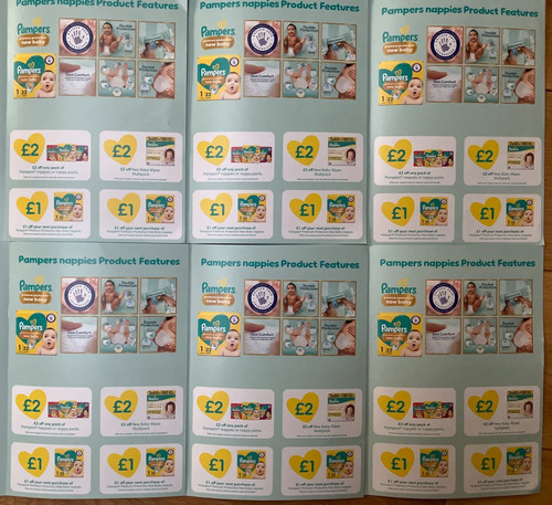 Coupon vouchers for pampers - vouchers,