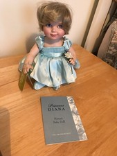 PRINCESS DIANA Portrait Baby Doll Franklin Mint VGC RARE