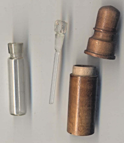 Antique tiny glass - tiny,