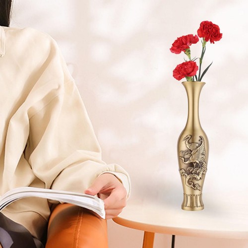 Metal vase modern - vase,