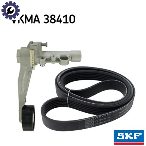 Vribbed belt set vkma - vribbed, 38410