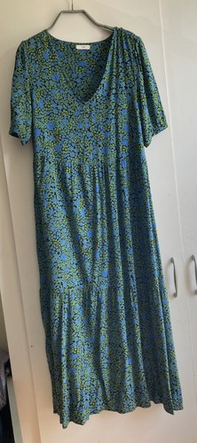 Hush green floral print maxi - hush,