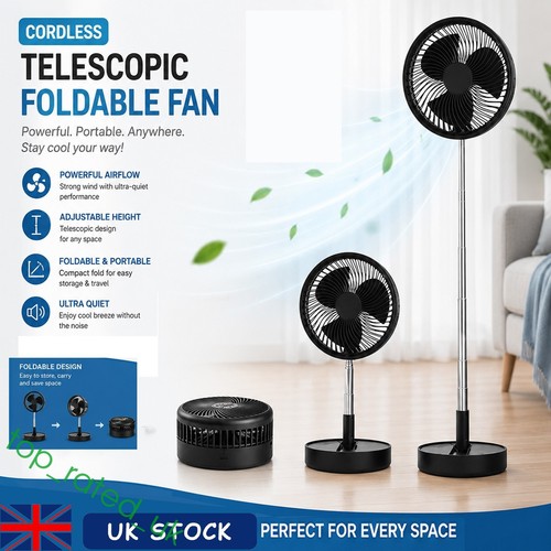 Cordless standing pedestal fan - standing,