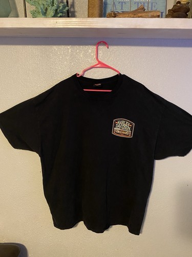 Harley davidson black shirt - davidson, t-shirt