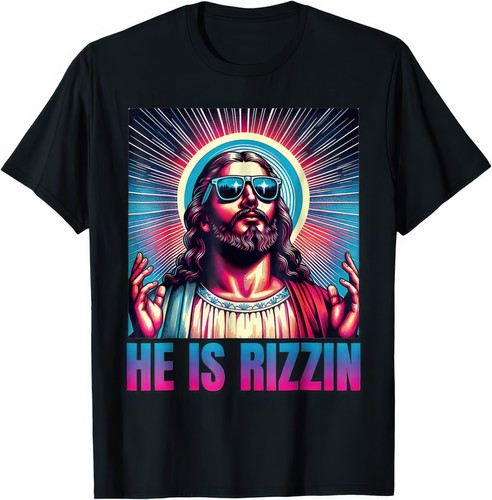 Rizzin jesus easter - he,
