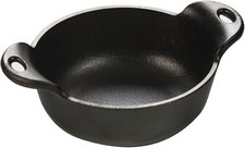 Mini Serving Bowl 12-Ounce Non-Stick Heat Enhanced & Seasoned Cast Iron NO BOX