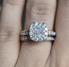 18ct Gold Diamond Ring 1ct 1