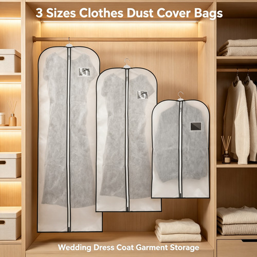 6pcs breathable garment covers - 6pcs,