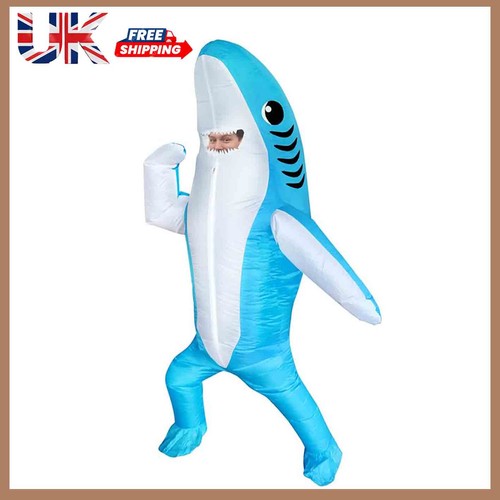 Inflatable shark costume adult - inflatable,
