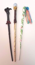 STAFF Wizard Witch Fairy 1:12th scale dolls house wand CHOOSE STYLE spooky DH1