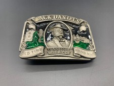 Jack Daniel`s Belt Buckle LIMITED EDITION Old Time Hand Made in Metal box