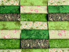 Fabric patchwork squares 30 x