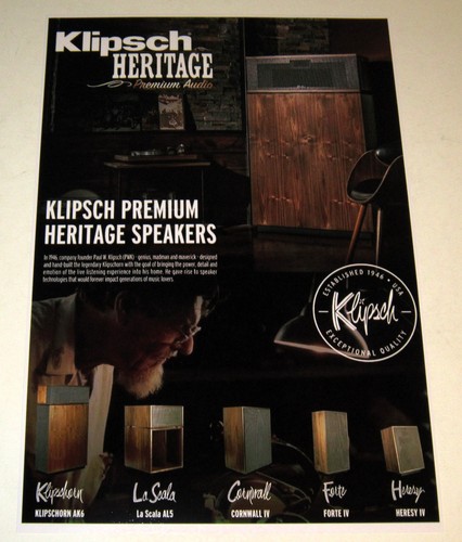 Klipsch heritage line - heritage,