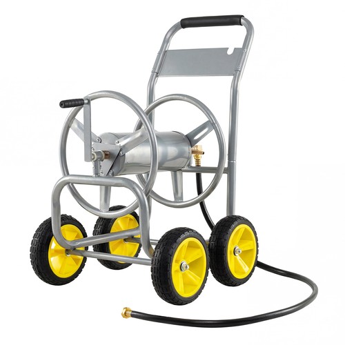 Wheel garden hose - reel, cart