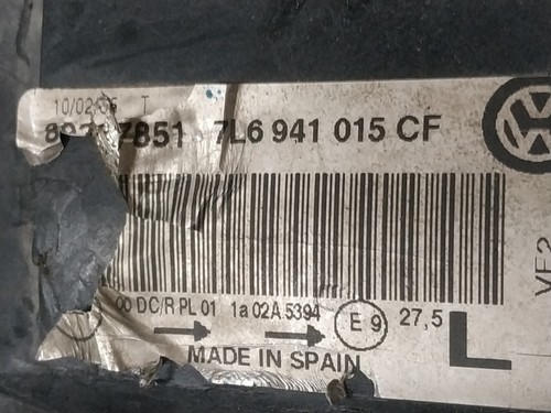 7l6941015cf 454745 headlamp - 7l6941015cf,
