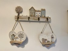 Set of 3 mini houses, Shabby