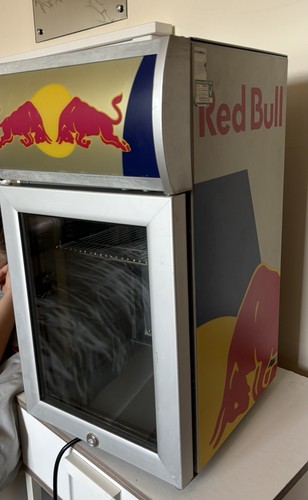 Red bull fridge - red,