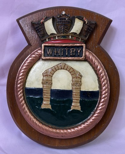 Vintage hms whitby - vintage,