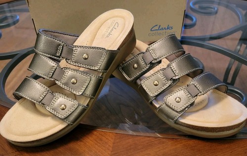 Clarks women bronze - women's, metallic