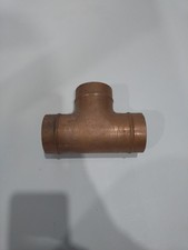 Yorkshire 54mm Equal Tee (Solder Ring Copper Fittings)