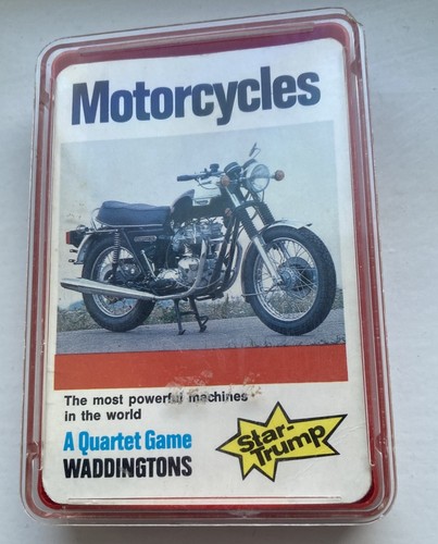 Vintage 1970 top trumps - vintage, 1970’s
