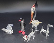 Lot 5 VINTAGE HAND-BLOWN Art