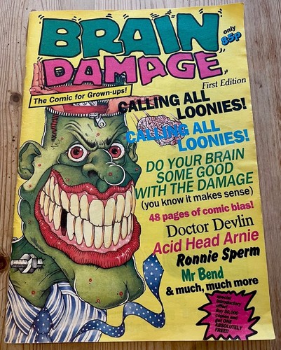 Brain damage the comic for - damage,