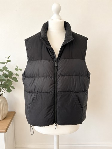 Zara black padded puffer gilet - padded,