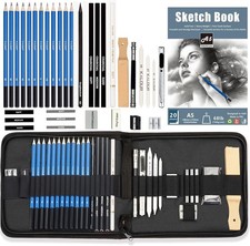 KALOUR 34pc Art Kit with