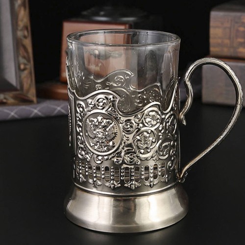 Russian tea glass - russian, metal