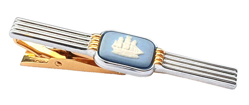 Wedgwood tie clip jasperware - tie,