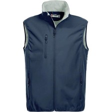 Clique Navy Softshell Gilet