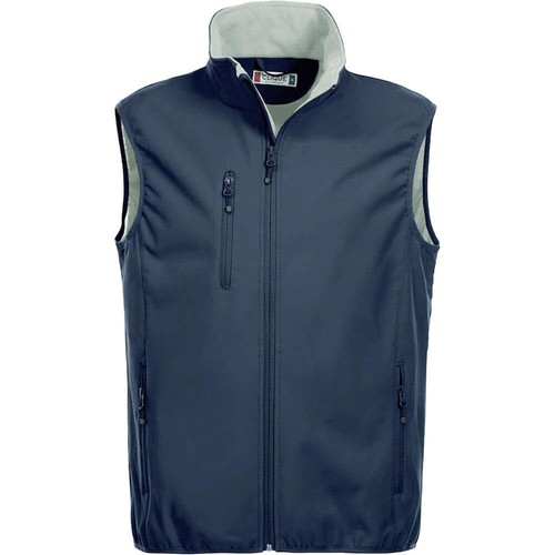 Clique navy softshell - clique, gilet