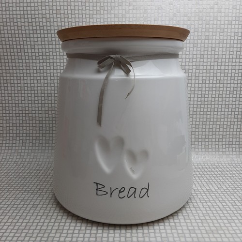 Rustic heart ceramic bread - heart,