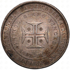 1898 Portugal Carlos I 1000