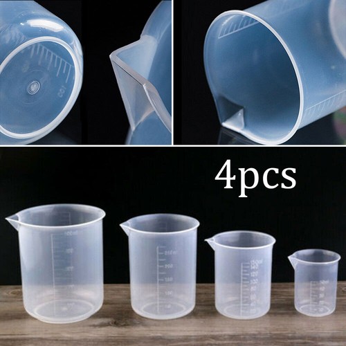 4pcs plastic measuring cup for - plastic,