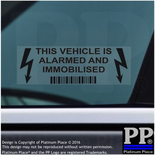 Stickers this vehicle - x,