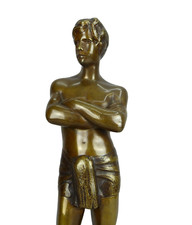 Bronze sculpture after