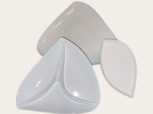 White denby serving - by,