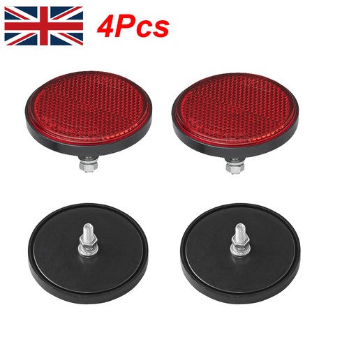 Red rear screw 60mm - rear, on