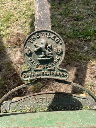 Ransomes vintage lawnmower - vintage,