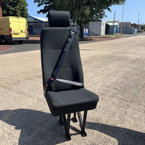 Single van seat with built - single,