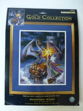 UNUSED DIMENSIONS DON MAITZ MAGNIFICENT WIZARD 35080 HALF CROSS STITCH KIT