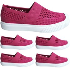 WOMENS LADIES SLIP ON WATER
