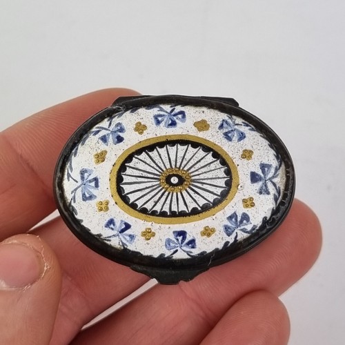 Antique 18thc bilston enamel - antique,