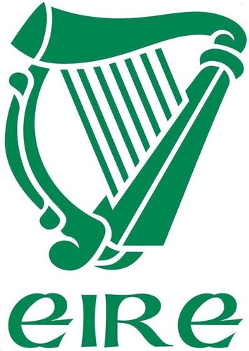 Irish harp eire ireland gaelic