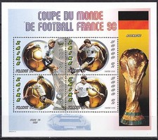 1998 World Cup - Soccer - Space - Zaire - KLB Mint Team Germany